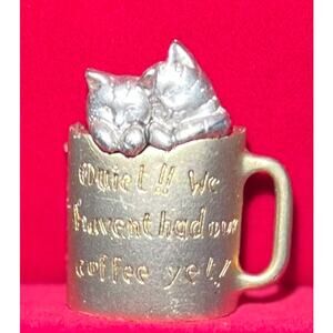 Vintage Danecraft vintage cat Brooch